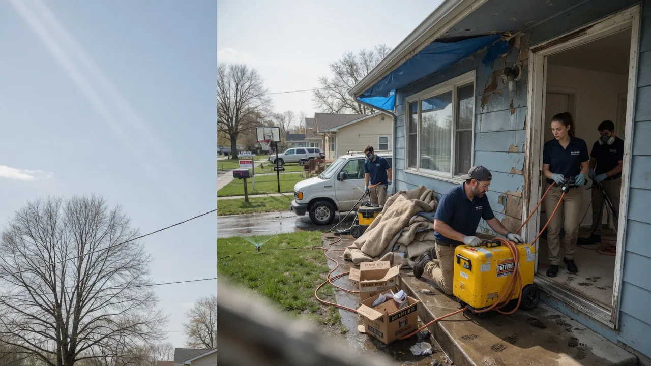 Basement Flood Cleanup in Porcupine, SD near me